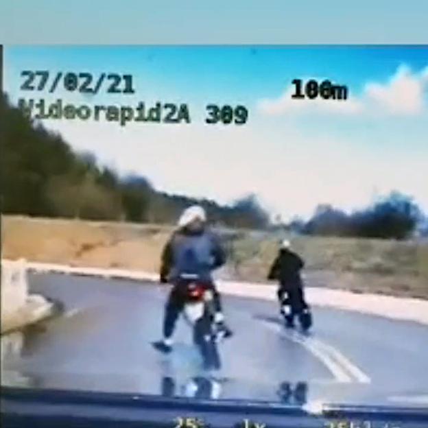 [VIDEO] Policjanci z grupy SPEED zatrzymali dwóch motocyklistów