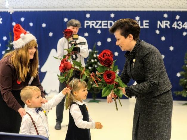 Z wizytą w nowym przedszkolu w Wesołej