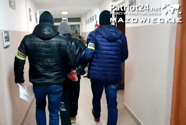 [VIDEO] Zatrzymany do sprawy podpalenia mieszkania w dniu 11 listopada w Warszawie